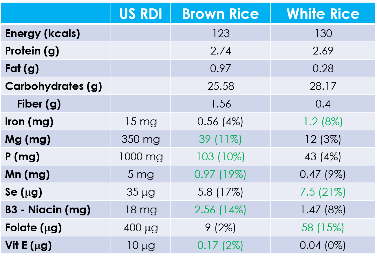 Rice Rice Baby Modus Energy Nutrition Coaching