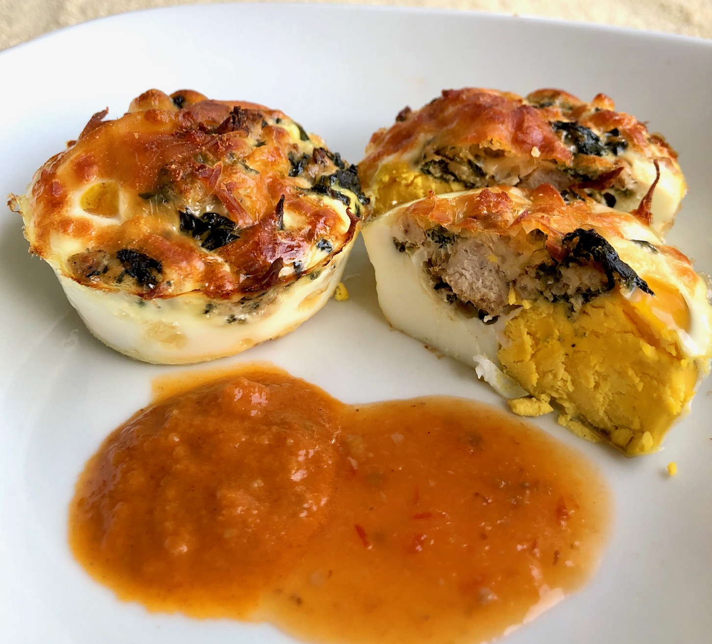 Egg & Sausage Breakfast Bites