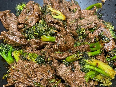 Ginger Garlic Broccoli Beef