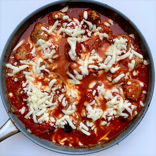 Turkey Meatball Marinara Skillet